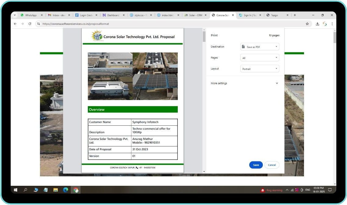 Solar CRM